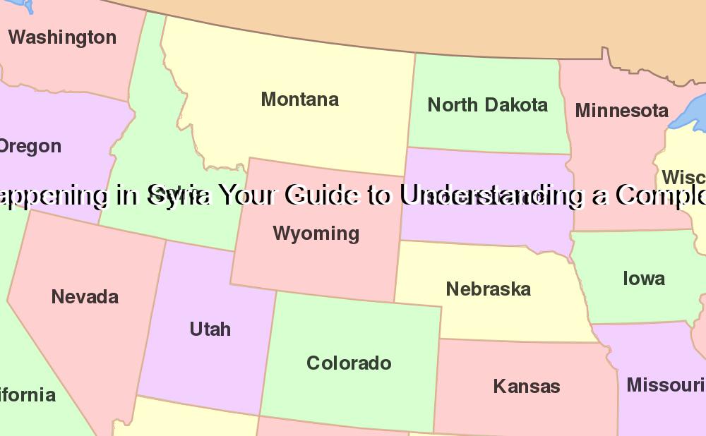 Whats Happening in Syria Your Guide to Understanding a Complex Nation